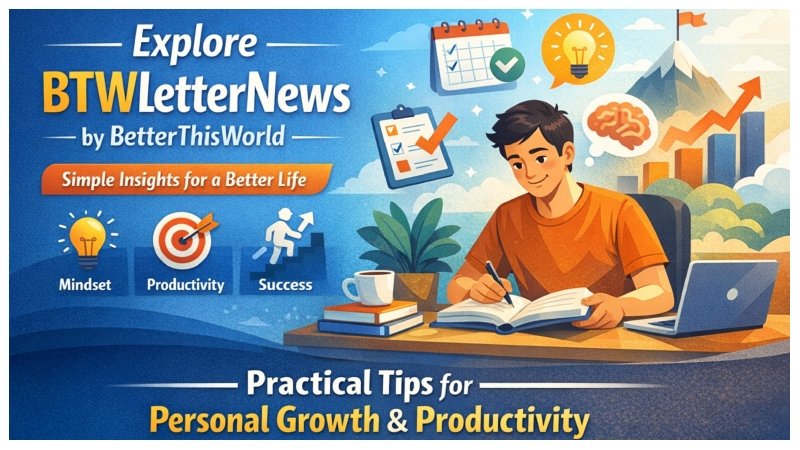 BTWLetterNews by BetterThisWorld Website